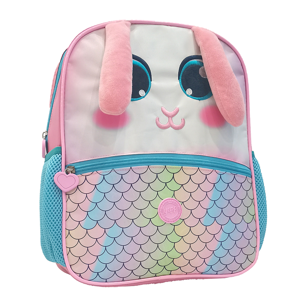 MOCHILA INFANTIL FEMININA GATINHA COM ORELHAS YEPP 13''