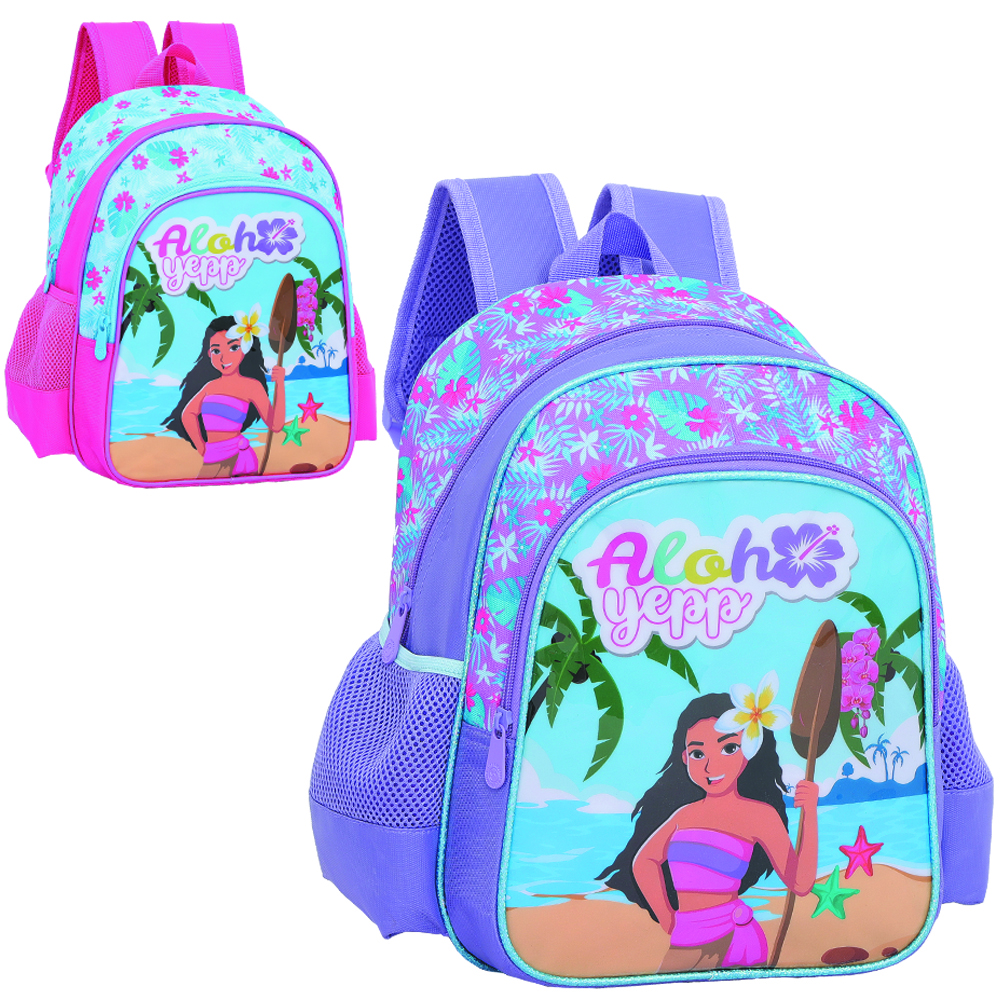 MOCHILA INFANTIL FEMININA ALOH YEPP 13''