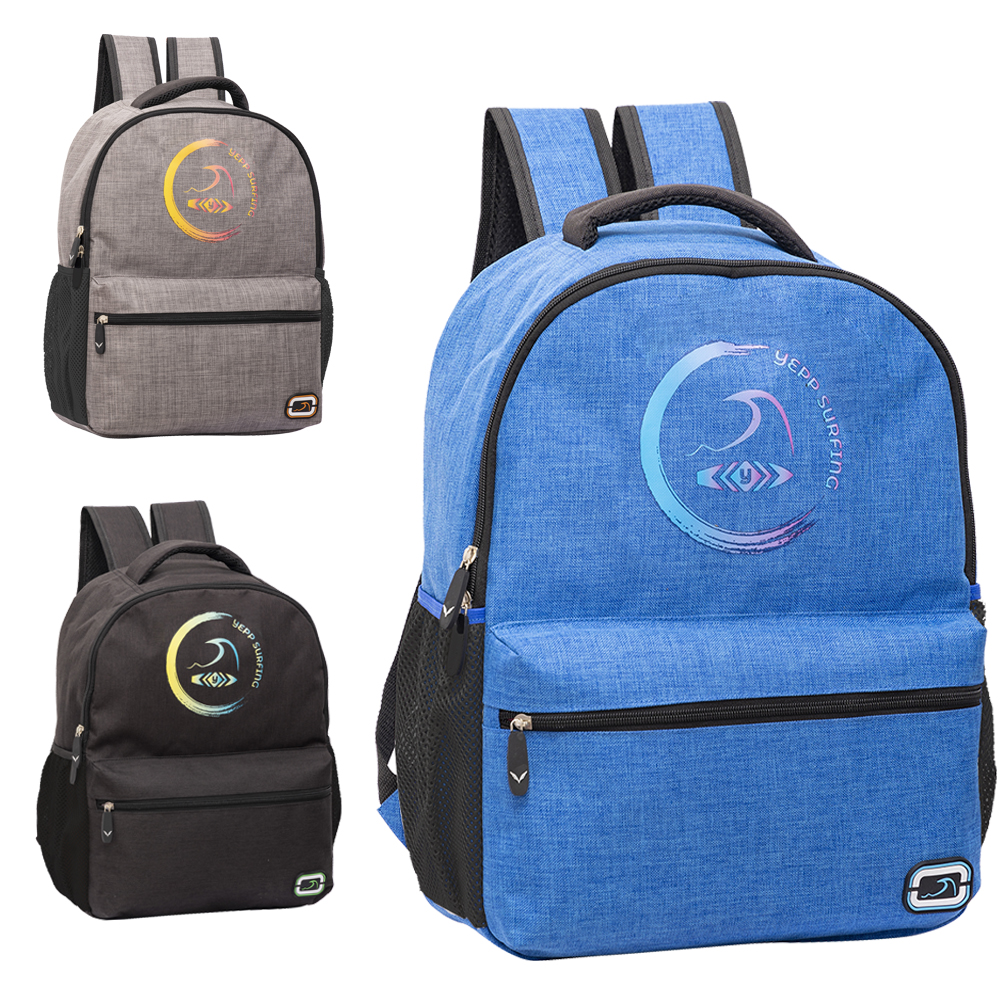 MOCHILA JUVENIL MASCULINA YEPP SURFING 17''