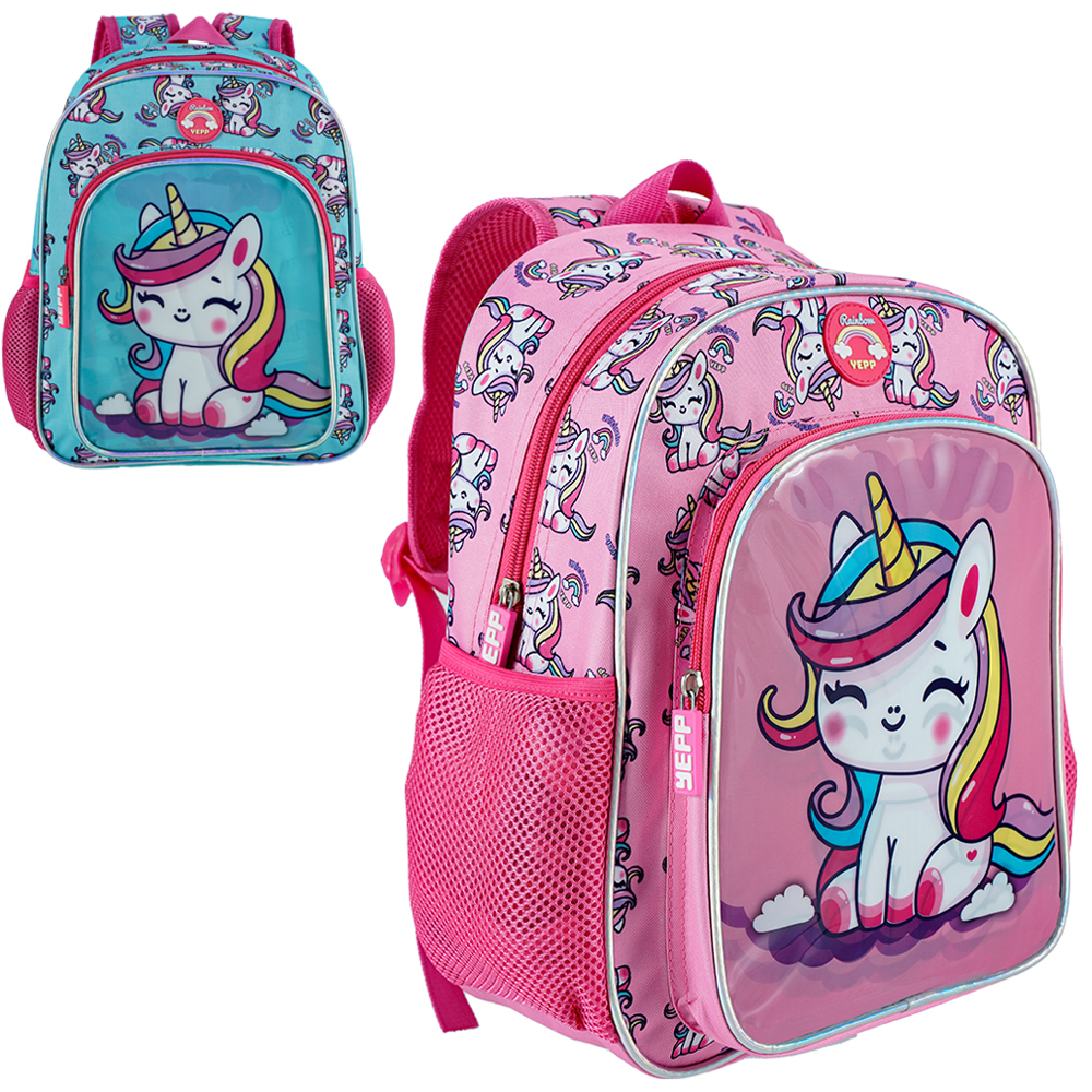 MOCHILA INFANTIL FEMININA UNICORNIO YEPP 13''