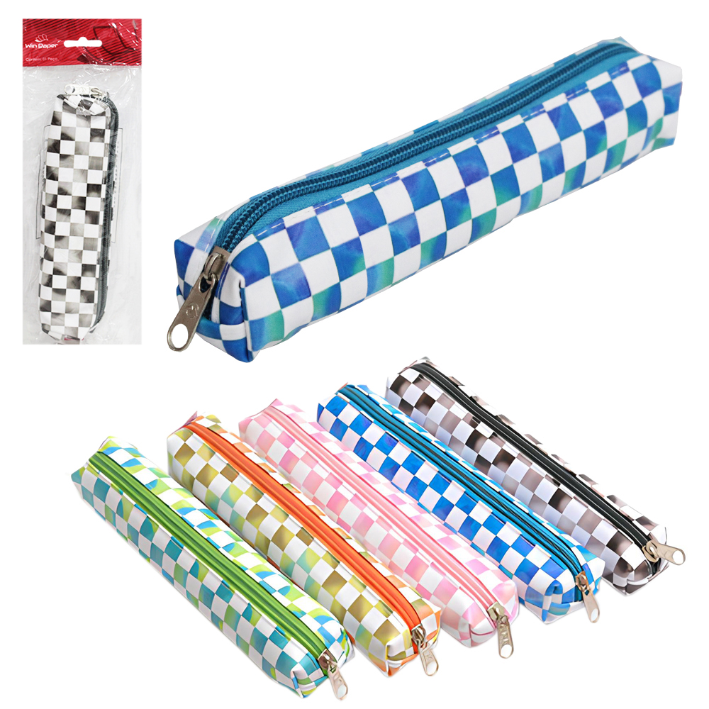 ESTOJO ESCOLAR JUVENIL UNISSEX RETANGULAR CHESS 20X3,5X3,5CM