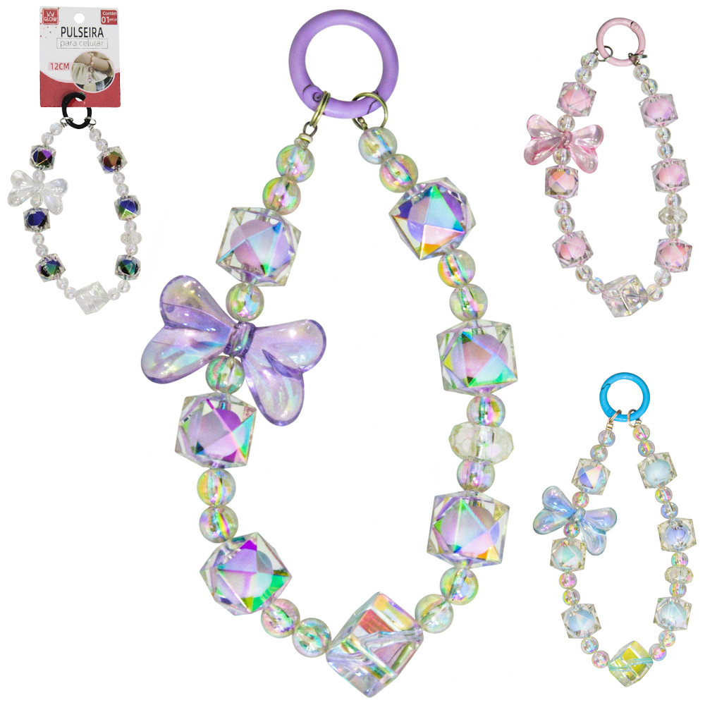 PULSEIRA PARA CELULAR LACO ACRILICO 12CM