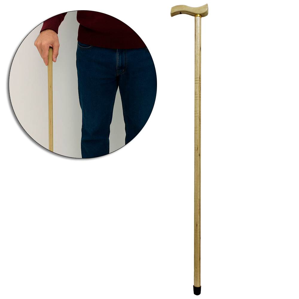 BENGALA DE MADEIRA 88CM