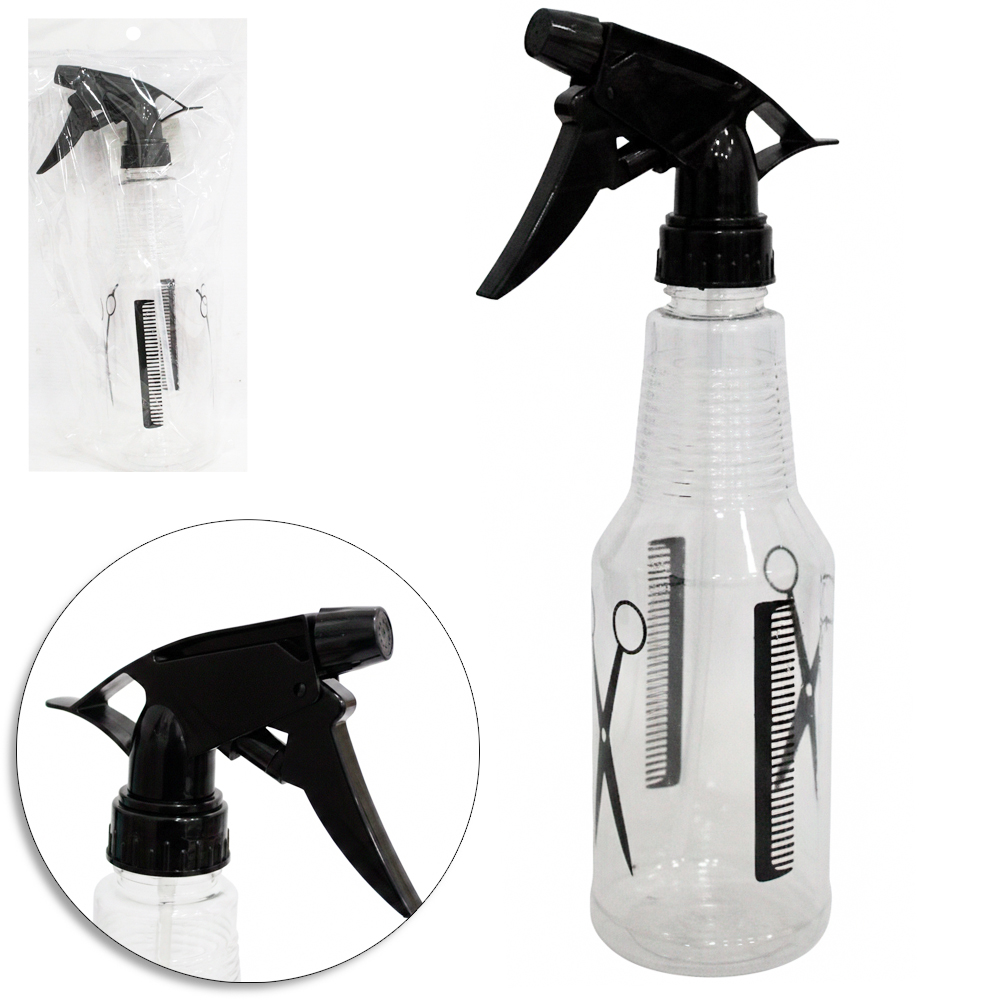 PULVERIZADOR / BORRIFADOR DE PLASTICO PET SALAO PENTE / TESOURA 450ML