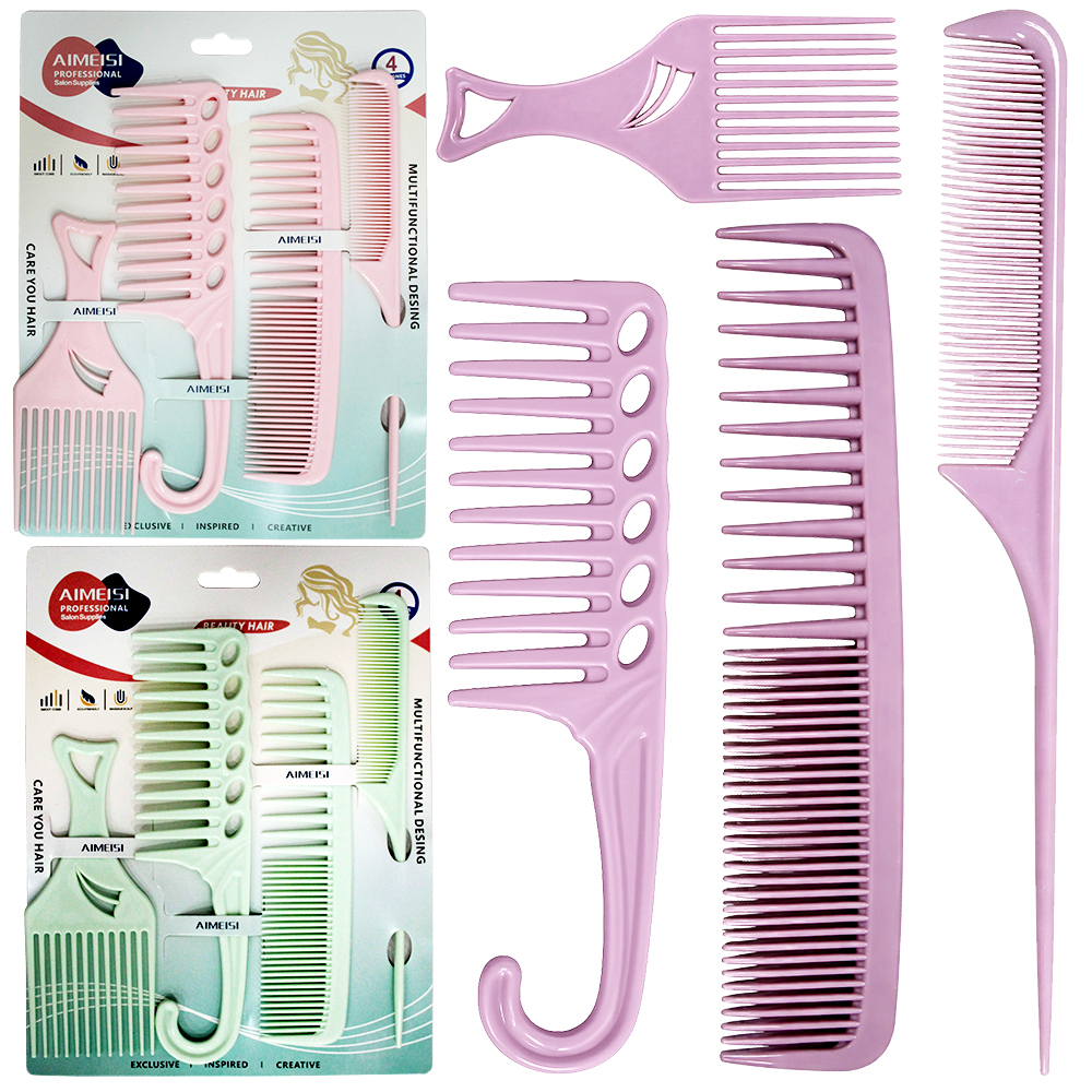 PENTE DE PLASTICO COM 4 PECAS