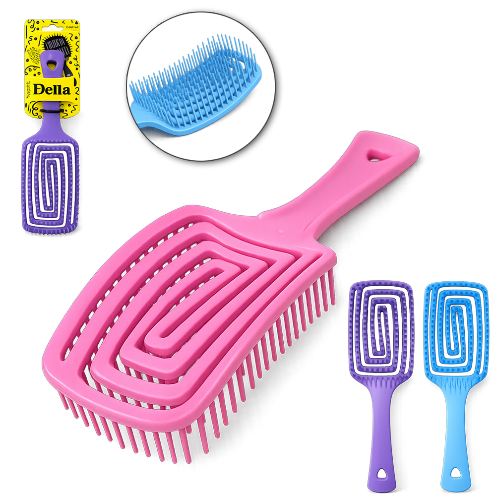 ESCOVA DE CABELO FLEX 22X7,5CM 